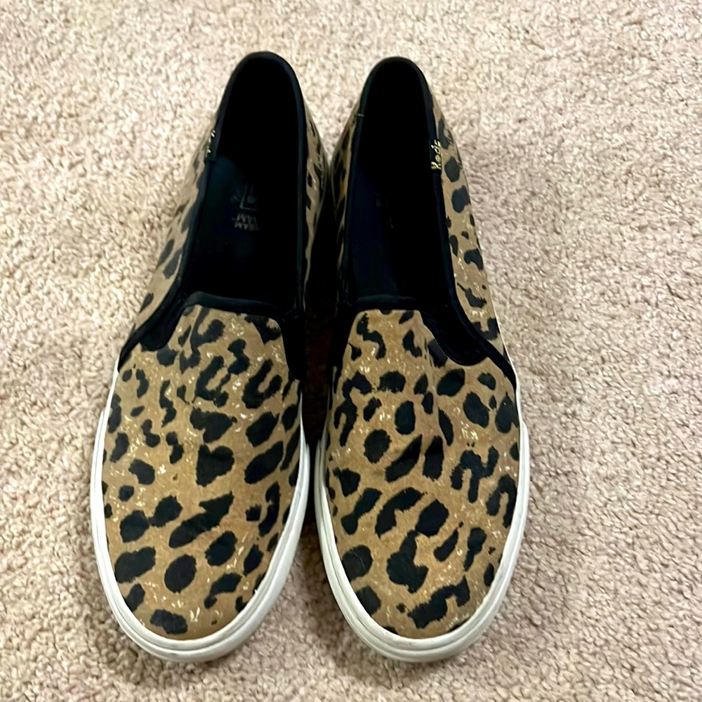 Keds Cheetah Print Slip on